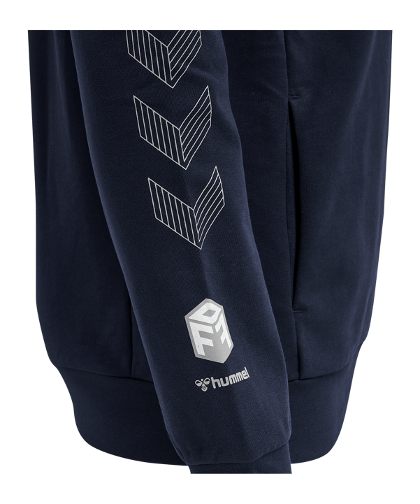 Hummel hmlMOVE Grid Sweatshirt Blau F7026 - blau