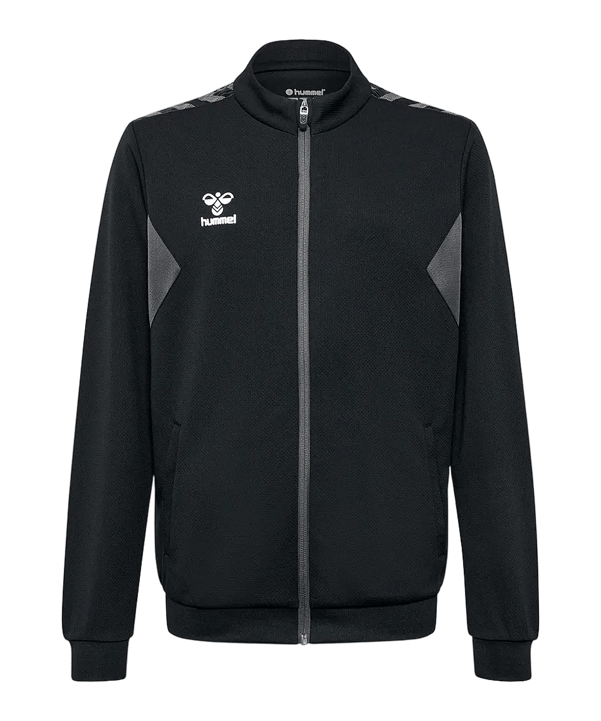 Hummel hmlAUTHENTIC PL Trainingsjacke Kids Schwarz F2001