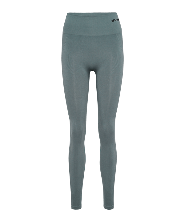 Hummel Tif Seamless High Waist Leggings Damen Grün F6126 - gruen