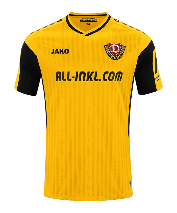 JAKO Dynamo Dresden Trikot Home 2026/2027 Kids Gelb F307 - gelb
