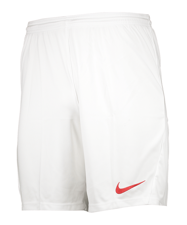Nike Park III Short Weiss Rot F103 - weiss