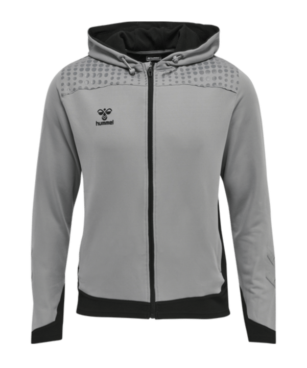 Hummel Lead Poly Hoody Grau F2006 - grau