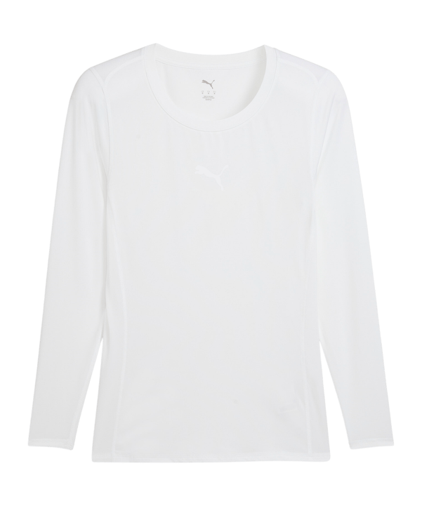 PUMA teamLIGA26 Baselayer LS T-Shirt Weiß F04 