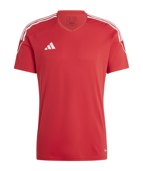 adidas Tiro 23 Trikot Rot Weiss - rot