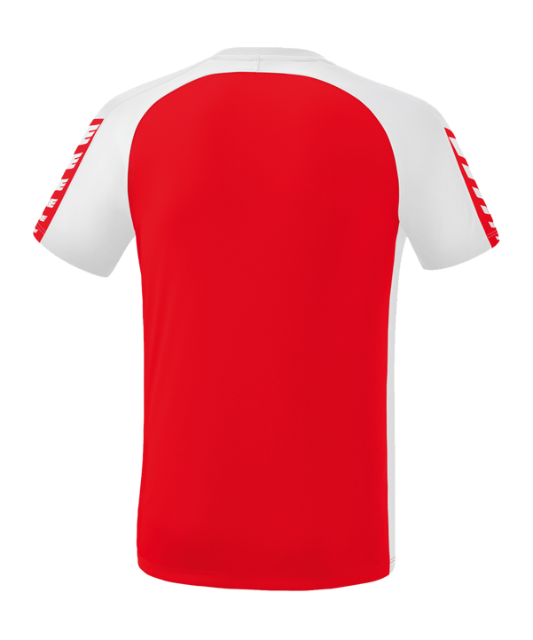 Erima Six Wings T-Shirt Rot Weiss | - rot