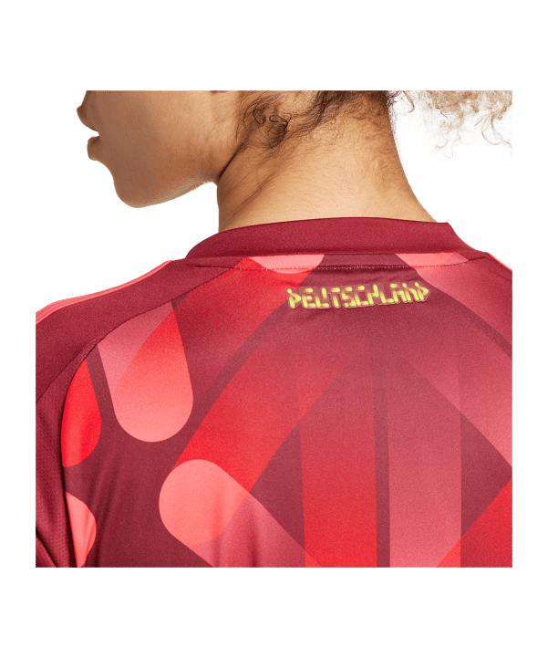 adidas Deutschland Trikot Away EM 2025 Damen Rot - rot
