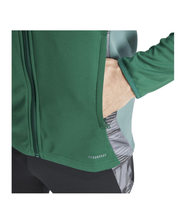 adidas Tiro 24 Competition Trainingsjacke Grün - gruen