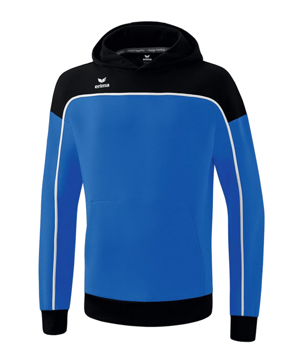 Erima Change by Hoody Kids Blau Schwarz