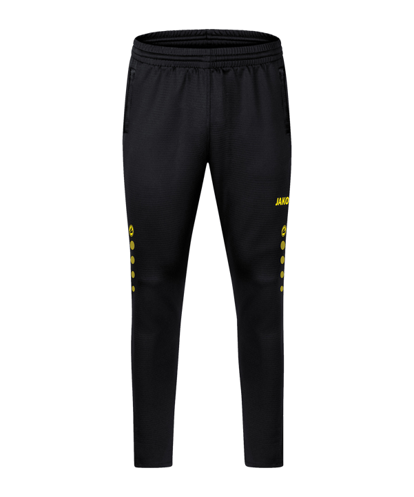 JAKO Challenge Trainingshose Schwarz Gelb F803