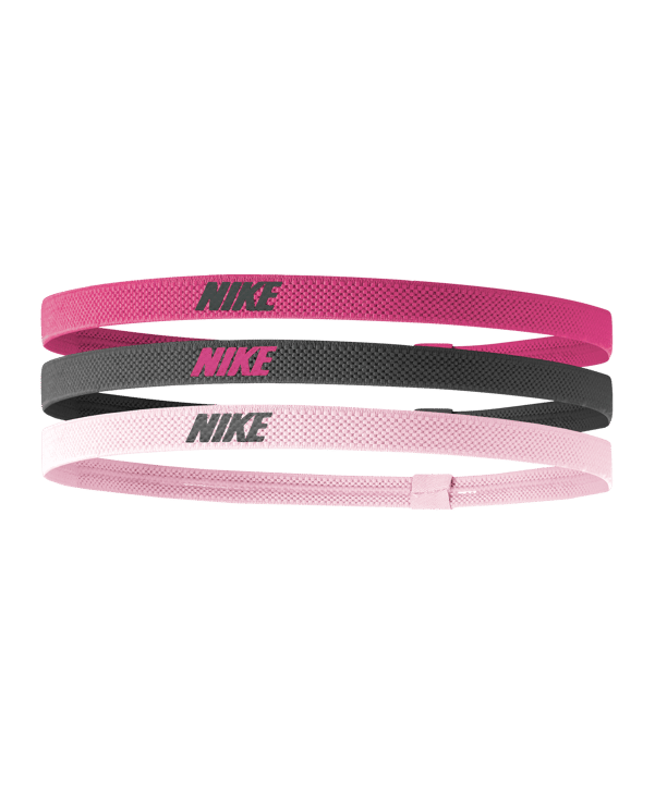 Nike Elastic 2.0 Stirnbänder 3er Pack Rot F658