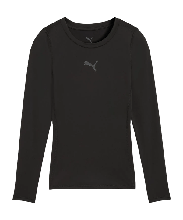 PUMA teamLIGA26 Baselayer LS T-Shirt Kids Schwarz F03