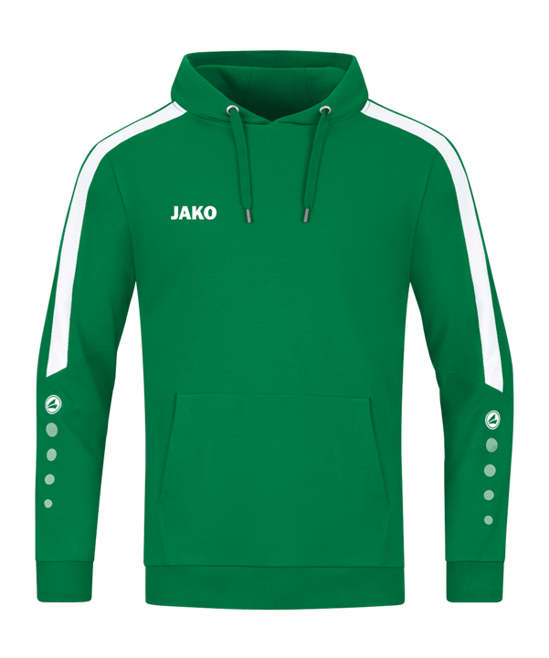 JAKO Power Hoody Grün Weiss F200