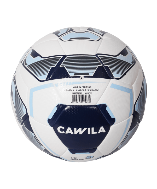 Cawila Light-Fußball MISSION HYBRID LITE | Fairtrade 350g | Gr.5 - weiss