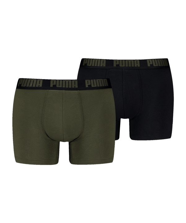 PUMA Everyday Basic 2P Boxershort Grün F014 