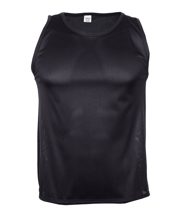 Cawila ACADEMY Trainingsleibchen 3er Set Kids |  Schwarz - schwarz