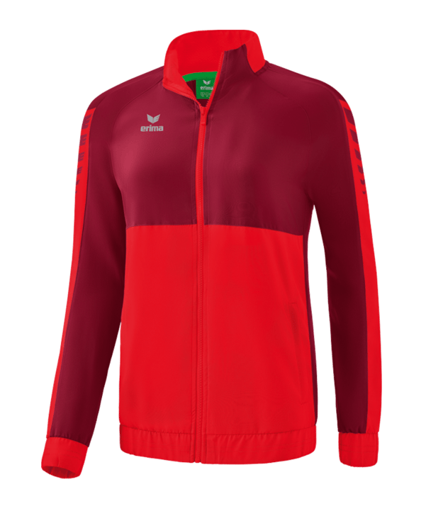 Erima Six Wings Präsentationsjacke Damen Rot