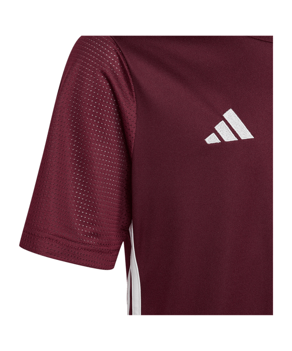 adidas Tabela 23 Trikot Kids Dunkelrot - weiss