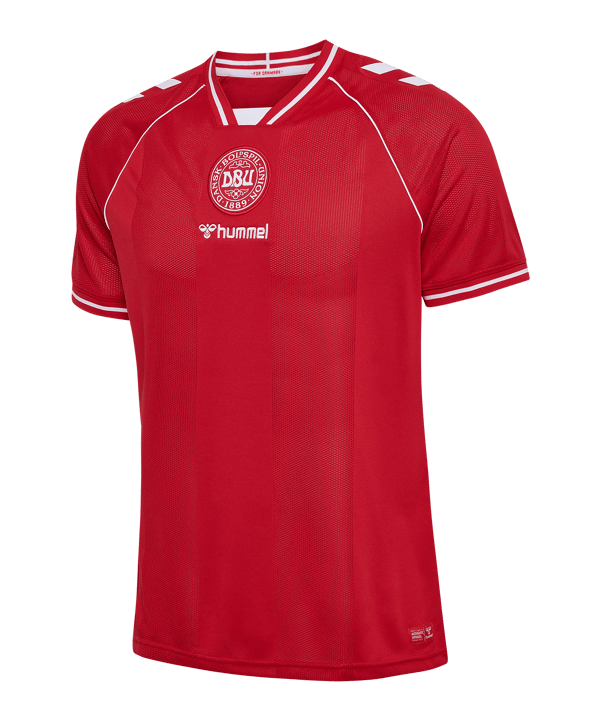 hummel DBU Dänemark Trikot Home 2026 Rot F3365 - rot