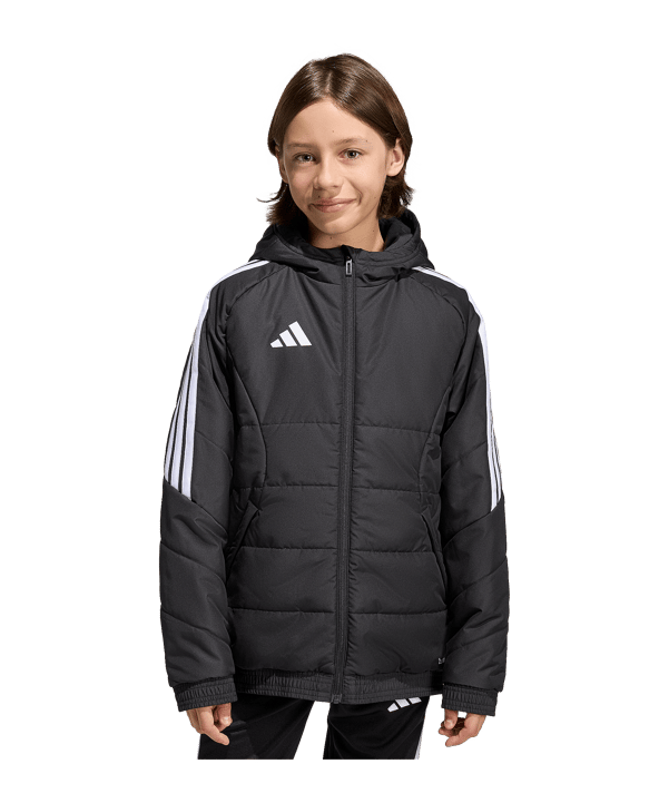 adidas Tiro 26 Winterjacke Kids Schwarz - schwarz