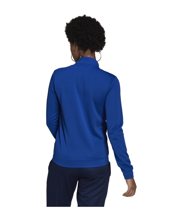 adidas Entrada 22 TK Trainingsjacke Damen Blau - blau