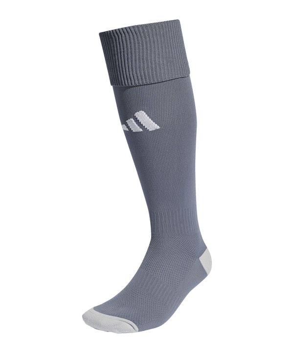 adidas Milano 23 Strumpfstutzen Grau Weiss Grau
