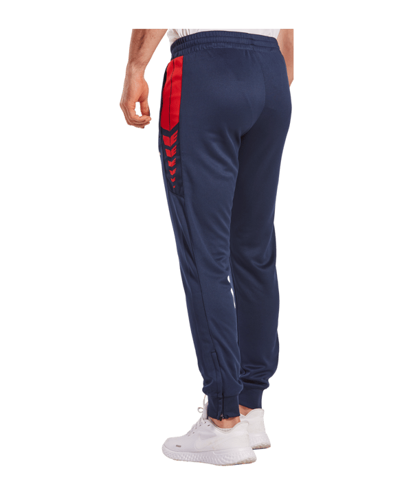 Erima SIX WINGS Trainingshose Blau Rot - blau