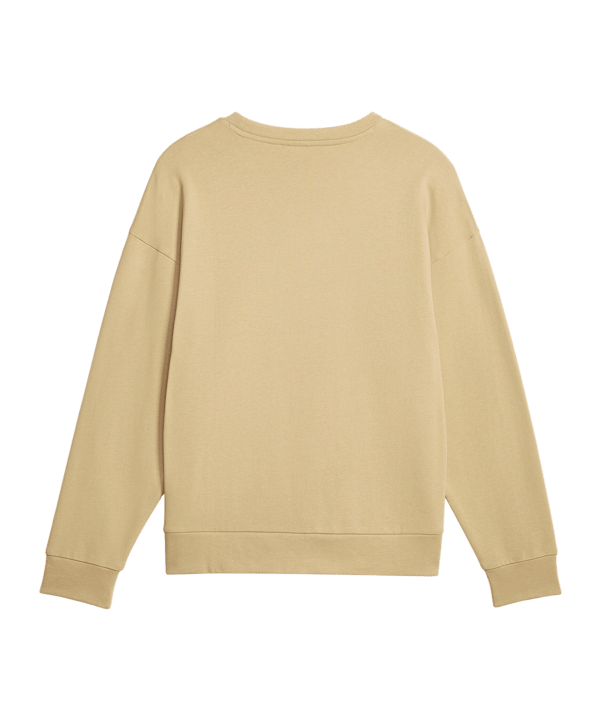 PUMA Essentials Crew Fleece Sweatshirt Damen F84 - beige