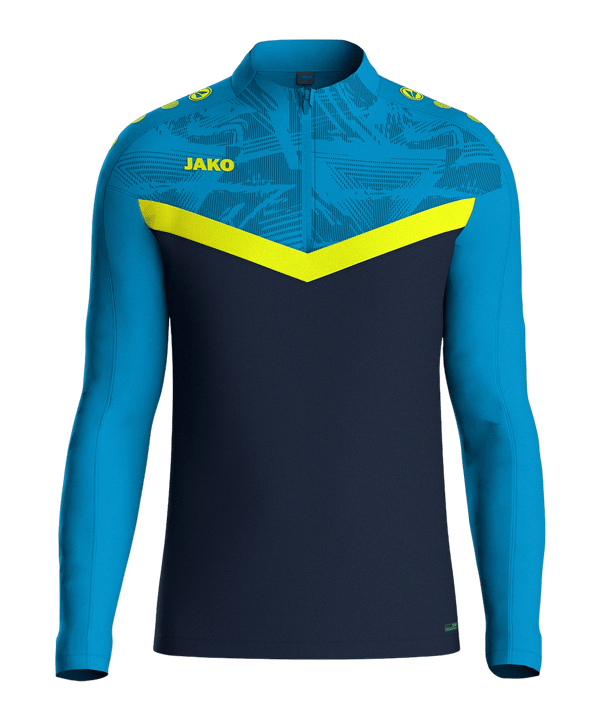 JAKO Iconic HalfZip Sweatshirt Blau F914