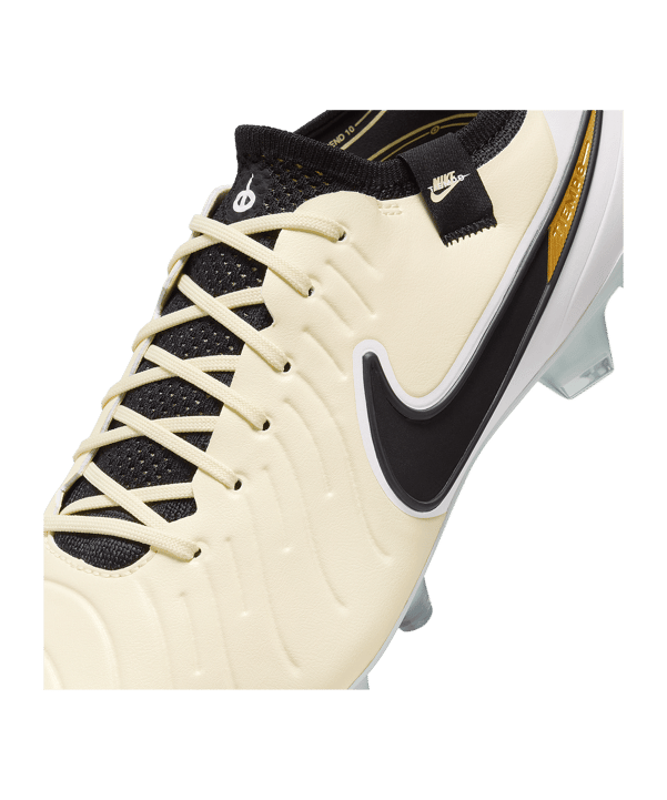 Nike Tiempo Legend X Elite SG AC Mad Ready Beige Schwarz F700 - gelb