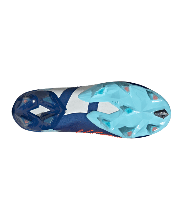 adidas Predator Accuracy.1 FG Marinerush Blau Weiss Blau - blau