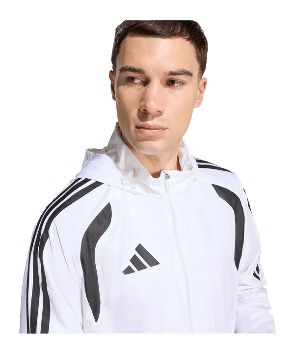 adidas Tiro 26 League Windjacke Weiß - weiss