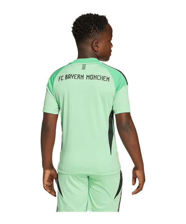 adidas FC Bayern München Torwarttrikot 2025/2026 Kids Grün - gruen