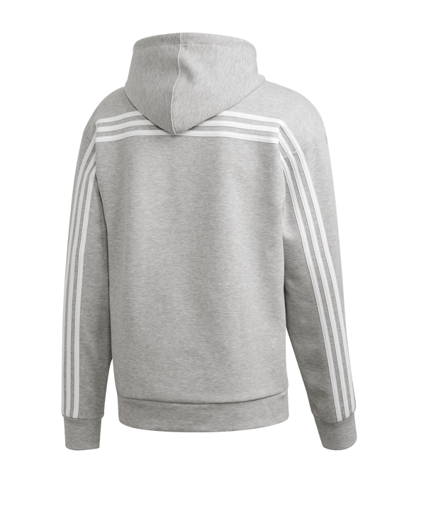 adidas MH 3S Kapuzenpullover Grau - grau