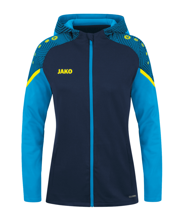 JAKO Performance Kapuzenjacke Damen Blau F908
