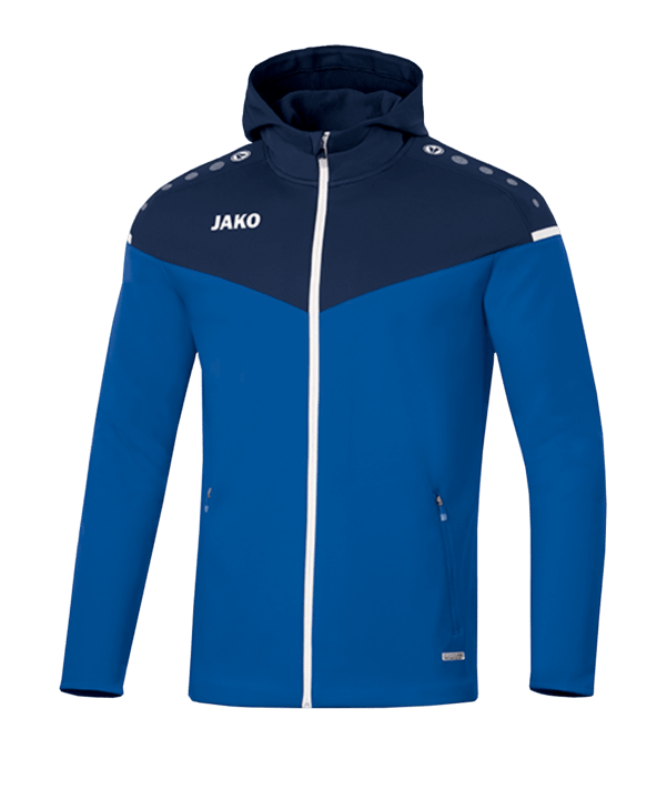 JAKO Champ 2.0 Kapuzenjacke Damen Blau F49