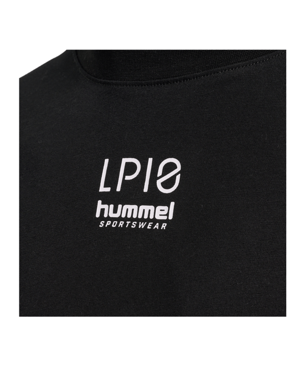Hummel hmlLP10 Boxy T-Shirt Schwarz F2001 - schwarz
