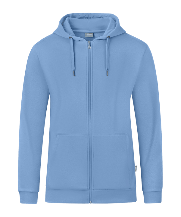 Jako Organic Kapuzenjacke Blau F460