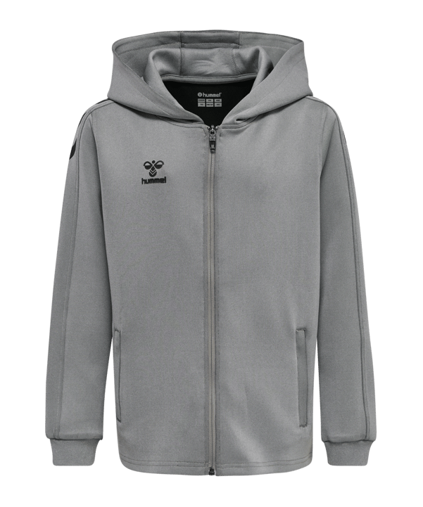Hummel hmlCORE XK Kapuzenjacke Kids Grau F2006