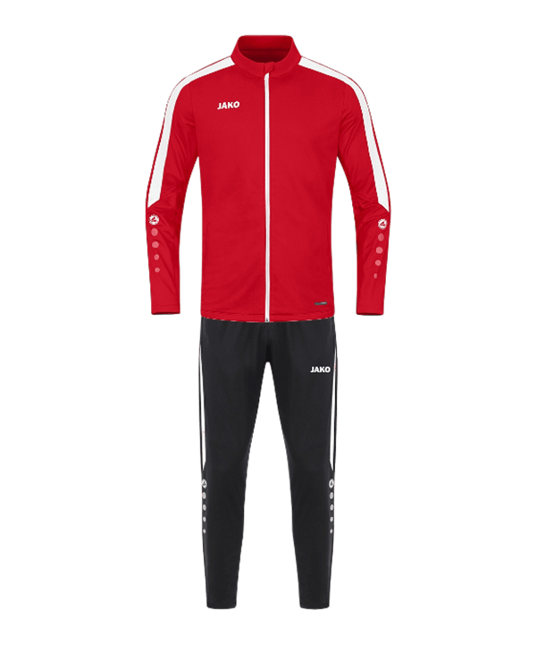 JAKO Polyester Power Trainingsanzug Rot F100 