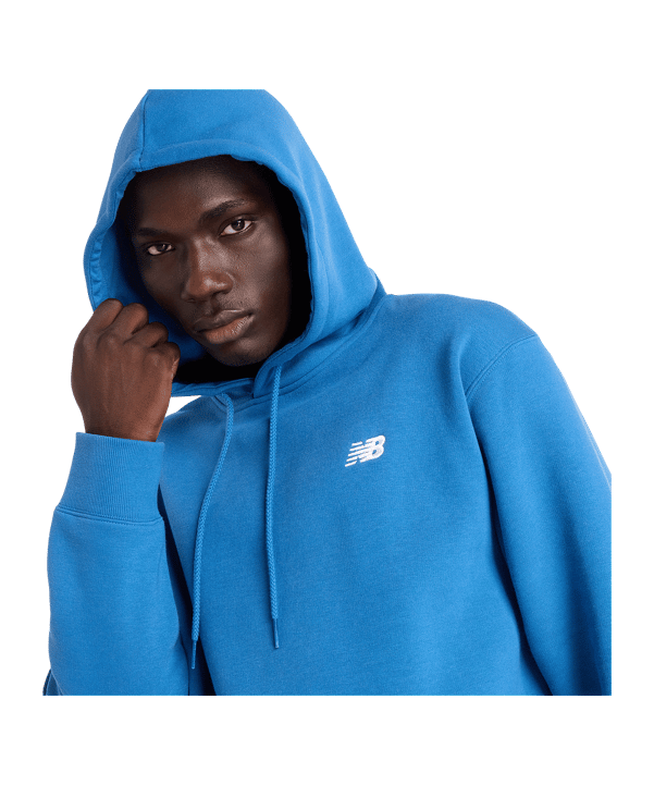 New Balance Sport Essentials Fleece Hoody Blau FBEU - blau