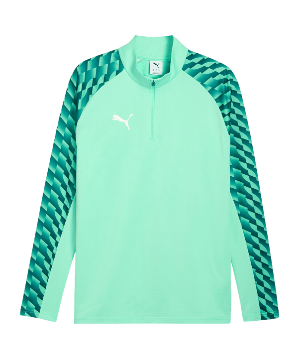 PUMA teamLIGA26 Training 1/4 Zip Top Grün F80 