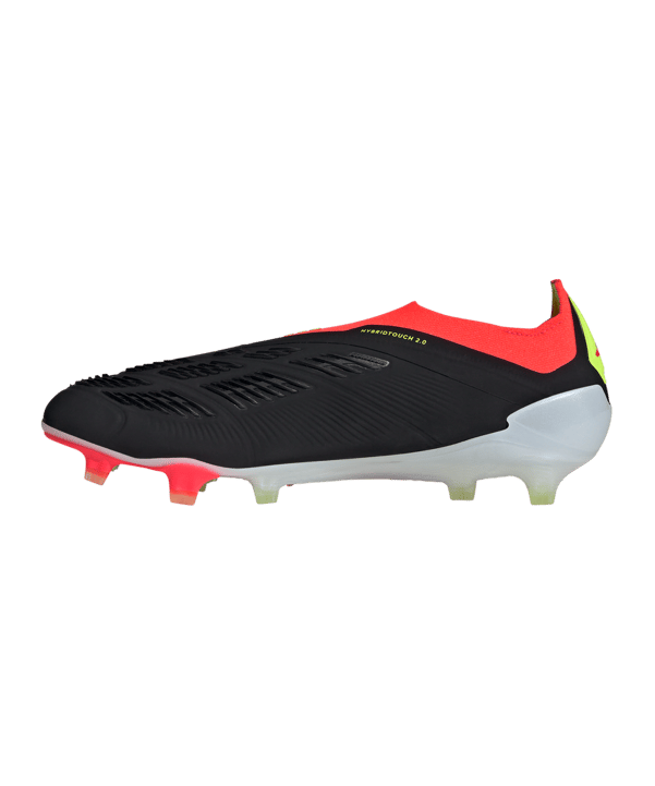 adidas Predator Elite LL FG Solar Energy Schwarz Weiss Rot - schwarz