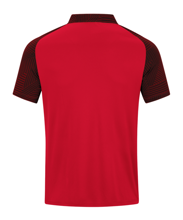 JAKO Performance Poloshirt Rot Schwarz F101 - rot