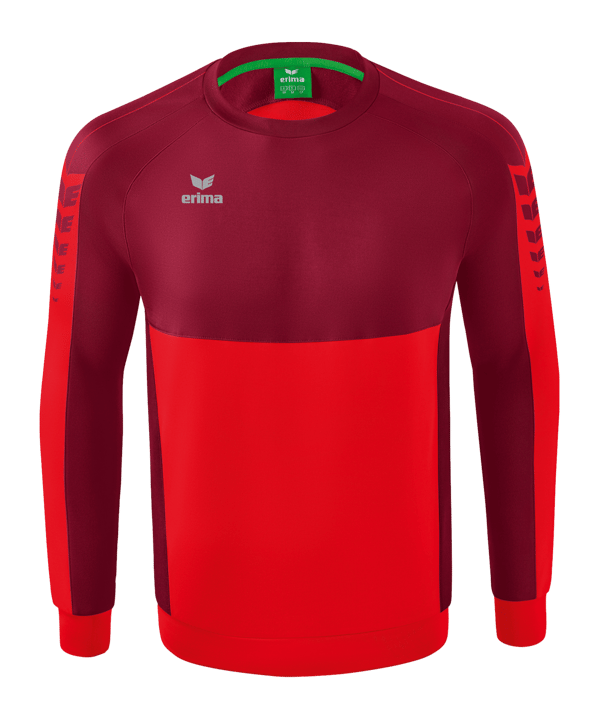 Erima SIX WINGS Sweatshirt Rot - rot