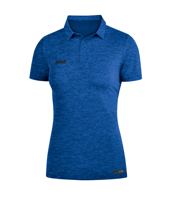JAKO Premium Basics Poloshirt Damen Blau F04