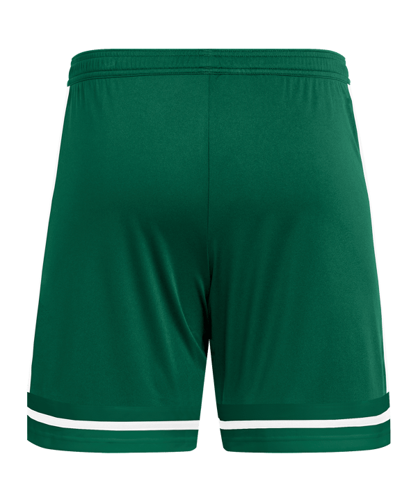 adidas Squadra 25 Short Dunkelgrün/Weiß - gruen
