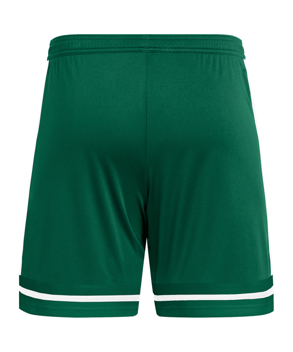 adidas Squadra 25 Short Dunkelgrün/Weiß - gruen