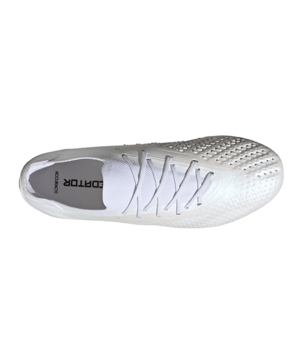adidas Predator Accuracy.1 L FG Pearlized Weiss - weiss