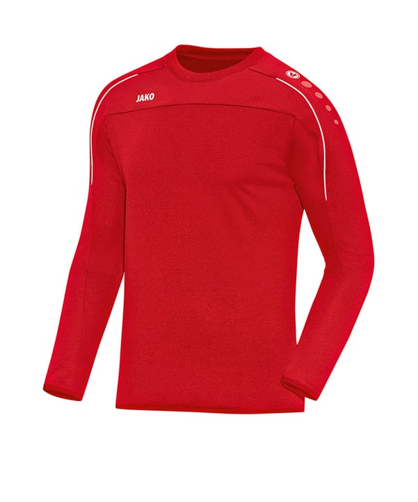 JAKO Classico Sweatshirt Kids Rot Weiss F01