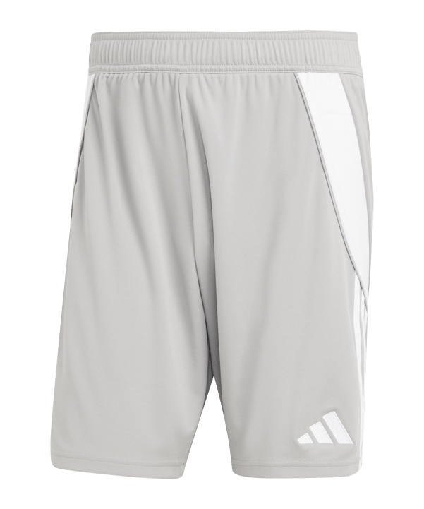 adidas Tiro 24 Short Grau Weiss - grau